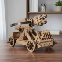 Dragon Head Repeating Ballista Model Historical Reproduction for Hobbyists