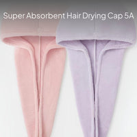 Super Absorbent Quick Dry Hair Towel Cap for Women