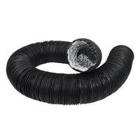 PVC Aluminum Foil Composite Duct, Double-Layer Telescopic Flexible Hose for Ventilation and Exhaust