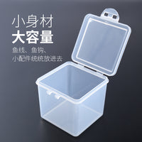 Clear Plastic Storage Box, Waterproof Fishing Tackle Box for Fishing Accessories & Supplies