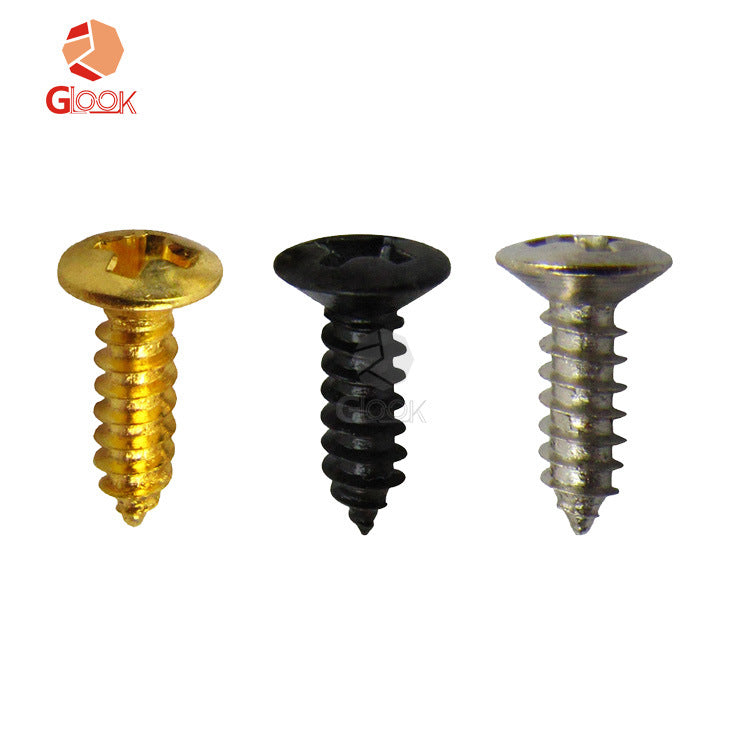 Electric Guitar Pickguard Screws M3x12 / M2.5x12 - 25 Pack