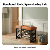 Padded Shoe Rack Bench multipurpose Use paddeded Shoe Rack Bench Multi-Purpose