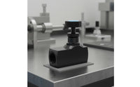 Hydraulic Stream Control Valve High Pressure Rated One-Way Throttle Valve Thickened Carbon Steel Structure 3/8 Inch NPT Stream Regulator