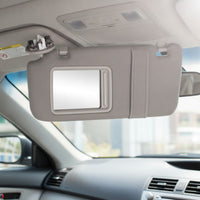 Easy to Install Driver Side Sun Visor with Mirror Multi-Angle Positioning Driver Side Sun Visor Anti-Glare Car Part Matte Finish for DIY Mechanics, Interior Restoration