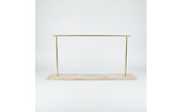 Jewelry Display Stand Tabletop Necklace Display Stand Jewelry Organizer with Wooden Base Metal for Jewelers, Boutique