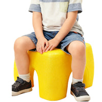 Molded Foam Stool Compact Children's Foam Stool Arched Cutouts