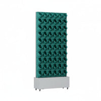 Mobile Self-Watering Plant Wall Large Water Reservoir for Homeowners, Home Cooks