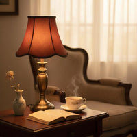 Velvet Lamp Shade Textile Cover Bedside Lamp Shade Easy to Install
