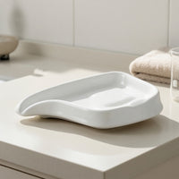 Fast-Draining Bedside Shampoo Basin Lightweight Shampoo Basin with Sloped Interior Comfortable Hair Washing Tray Safe for Bedridden Patients, Post-Surgery