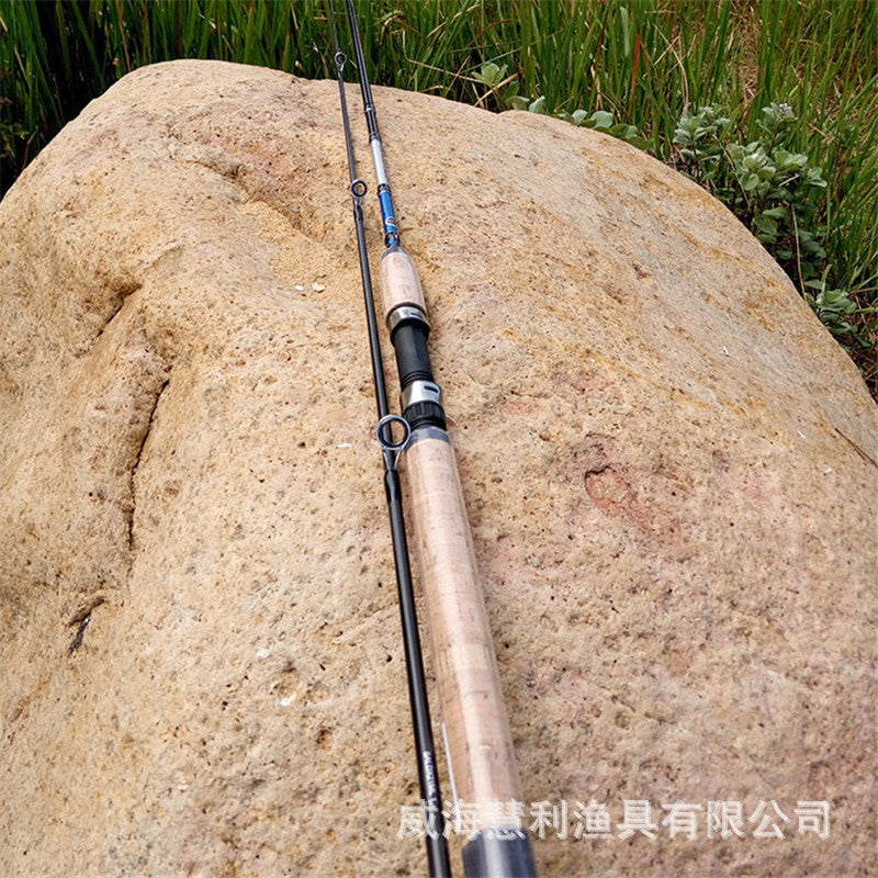 Lightweight Carbon Fiber Lure Fishing Rod 1.8-3.0m with Comfortable Integrated Handle