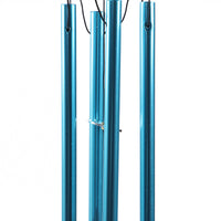 Angel Metal Glass Painted Wind Chime for Home Decor