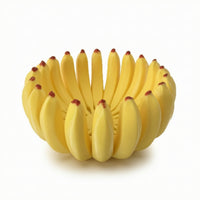 Banana Bowl 3D-Printed Fruit Tray Sculptural for Kitchen