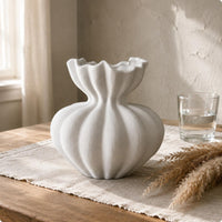 Wabi Sabi Vase Artistic Home Accent Rustic for Tabletop