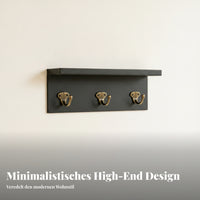 Wooden Hook Shelf Coat Hook Shelf Farmhouse Style Rustic
