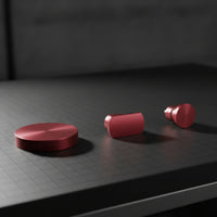 3 Pieces Anodized Damage Puller Pads Lightweight Pull Tabs Professional Glue Tabs High Quality for Mechanics