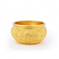 Wealth Bowl with Wealth Frog Decorative Treasure Basin Heavy for Home Decor