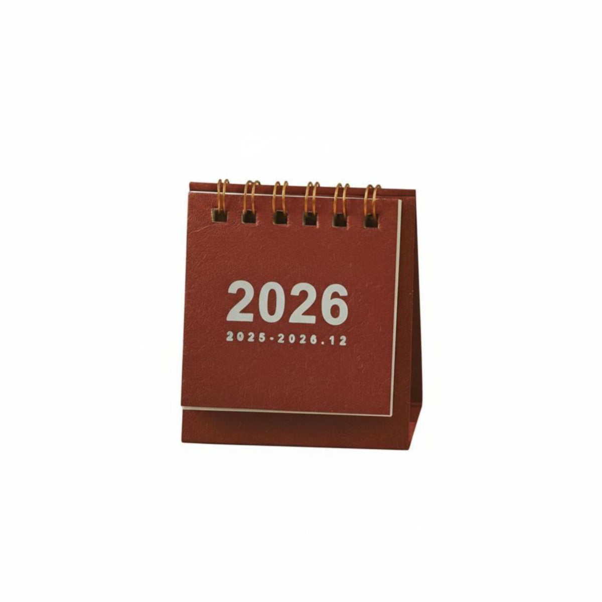 2026 Desk Calendar, Mini, Portable, Minimalist Design, Paper, Desktop Decor