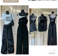 黑色扁身平胸模特道具女服装店橱窗半身人偶假人体模特展示架全身