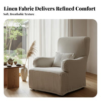 Japanese Wabi-Sabi aesthetic Armless Floor Sofa Removable and cleanable Cover Lounge Chair Designer Inspired Indoor Furniture Minimalist Design for Guesthouse Owners, Apartment Dthis productllers, Balcony, Living Room, Bedroom, perusing corner