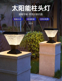 Solar Garden Light with Flower Shape, IP65, for Courtyard and Villa
