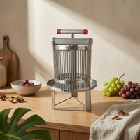 Stainless Steel Honey Press Robust Manual Honey Press Tabletop for Home, Apiary