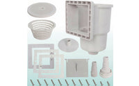 Thru-Wall Pool Skimmer Long-Lasting Through-Wall Pool Skimmer Standard
