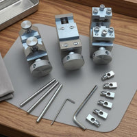 3 Pieces Metal Timepiece Strap Tool Set Adjustable Clamping Watch Bracelet Link Remover Set Compact