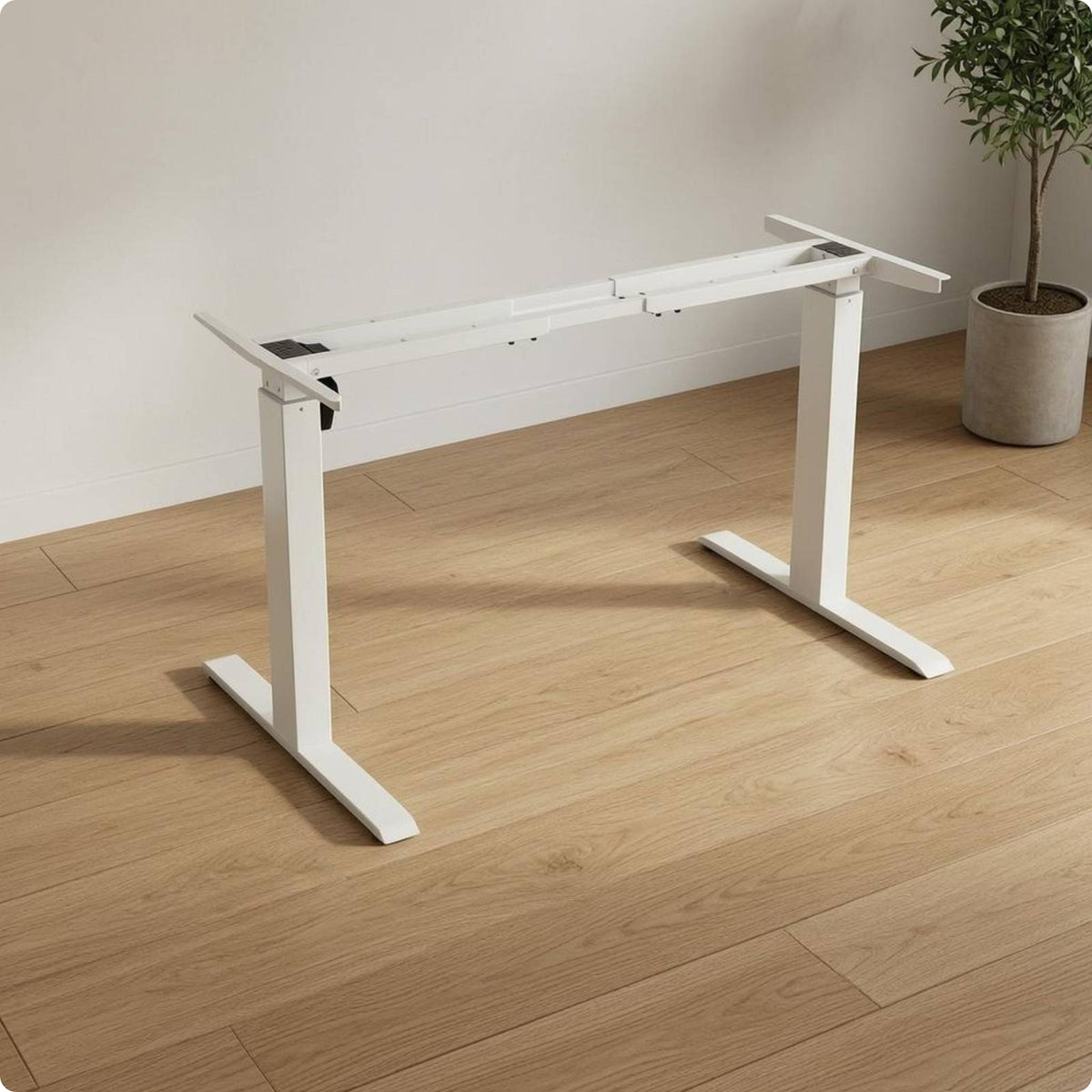 Single Actuator Desk Frame Wire Set Sit-Stand Desk Frame Corded Control Handset