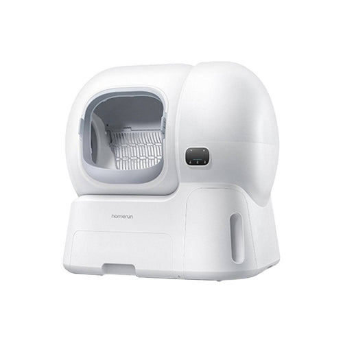 Automatic Cat Waste Container Anti-Scattering Enclosed Cat Waste Container Intelligent Pet Supply for Cats, Home, Living Room