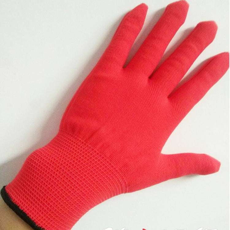 13-Gauge Nylon Work Gloves Liner, Dust-Free, Non-Slip, Durable