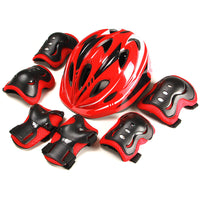 Kids' Protective Gear Set with Helmet, Knee Pads, and Elbow Pads for Skating Cycling Scooter