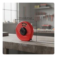 Fiberglass Measuring Tape Industrial Grade Long Reel Tape Measure High Precision