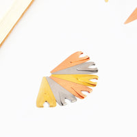 Hollow Metal Bookmark Clips, Vintage Bronze Style Page Markers for Journals and Planners, Mini Creative Tag Clips