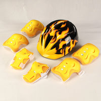 Kids' Protective Gear Set with Helmet, Knee Pads, and Elbow Pads for Skating Cycling Scooter