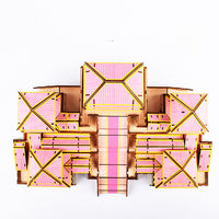 Adult 3D Wooden Puzzle Model Ancient Chinese Palace Building Kit Educational Toy