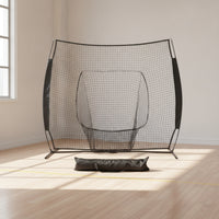 Baseball Rebounder Weather-Resistant Net-Resistant Baseball Pitchback Net Easy Setup for Coaches, Backyard, Indoor Training