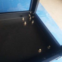 3-Tier Mobile Tool Cart for Auto Repair and Hardware Storage