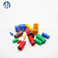 Insulated Crimp Terminal Sleeves for Electrical Wiring, Flame Retardant PVC, Various Colors and Sizes