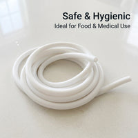 Sauna Machine Replacement Silicone Tubing Sold by Metre, Flexible High Temperature Steam Hose for Home Spa and Room, Custom Length