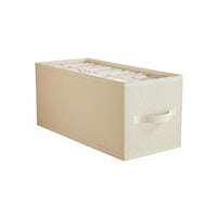 Narrow textile container Space-Saving Closet Organizer Machine-Washable Material for Wardrobe, Parents
