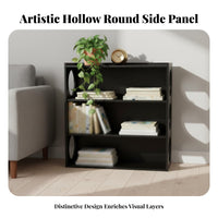 Fluted Glass Credenza Modern and fashion console table Cabinet Sliding Doors for Home Office