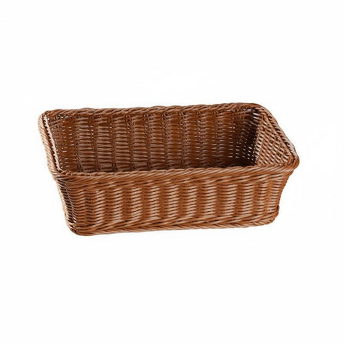 Woven Storage Basket Long-Lasting Imitation Wicker Basket Lightweight And
