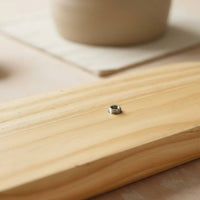Pottery Press Tool Rounded Wooden Shaping Tool Polished