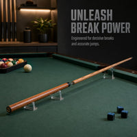 Billiard Pool Cue Stick Jump Break Cue 2-in-1 for Chinese Eight-Ball