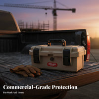 Waterproof Tool Case Dustproof Portable Tool Box Large Capacity for Electricians