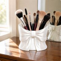 Bow Brush Holder Flared Makeup Brush Holder Cute