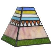 Tiffany Style Stained Glass Lampshade 8/12/16 Inch