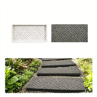 Stepping-Stone Form Embossed Paving Stone Form Shallow Outdoor Building