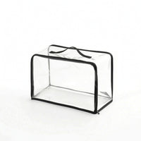 Handbag Storage Cover Clear Handbag Dust Bag with Zipper Dustproof for Shelf