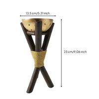 Tripod Candle Holder Modern Candlestick Sturdy for Entryway